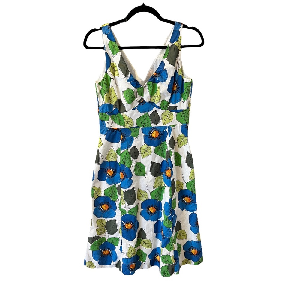 BODEN floral retro dress. Tag is UK10 which is US6.